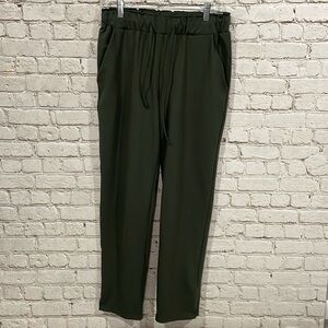 Joie Jogger Drawstring Pant Size Medium Green